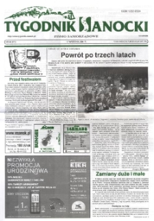 Tygodnik Sanocki, 2004, nr 38