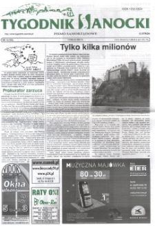 Tygodnik Sanocki, 2005, nr 19