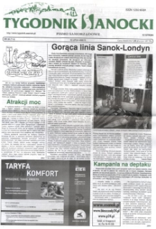 Tygodnik Sanocki, 2005, nr 28