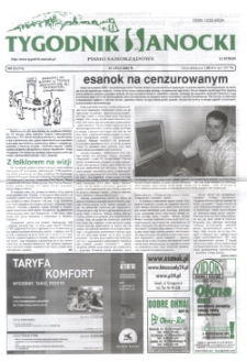 Tygodnik Sanocki, 2005, nr 29