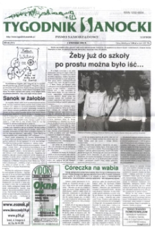 Tygodnik Sanocki, 2005, nr 35