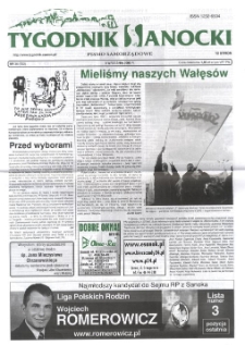 Tygodnik Sanocki, 2005, nr 36