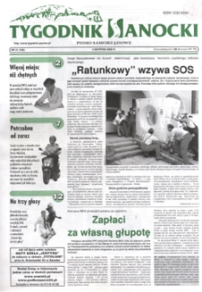 Tygodnik Sanocki, 2006, nr 31