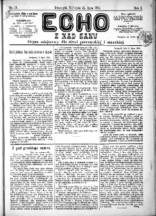 Echo z nad Sanu, 1885, nr 11