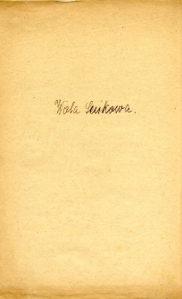 Kwestionariusze z badania środowiska : Wola Sękowa