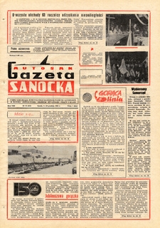 Gazeta Sanocka "Autosan", 1981, nr 33