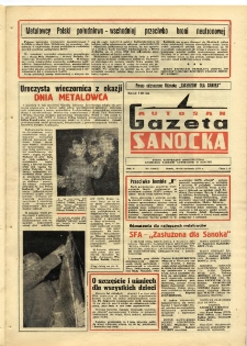 Gazeta Sanocka "Autosan", 1978, nr 11