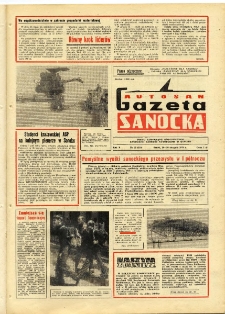 Gazeta Sanocka "Autosan", 1978, nr 23
