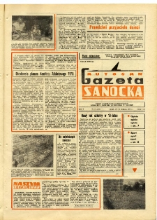 Gazeta Sanocka "Autosan", 1978, nr 24