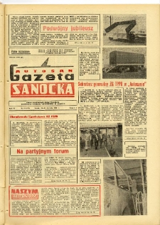 Gazeta Sanocka "Autosan", 1979, nr 24