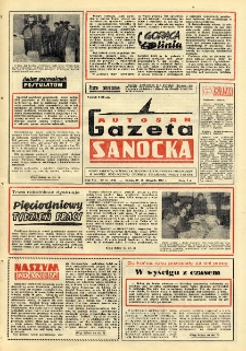Gazeta Sanocka "Autosan", 1980, nr 33