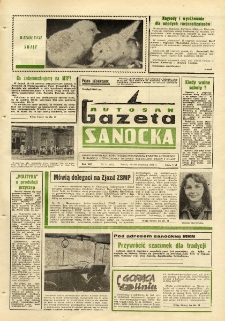 Gazeta Sanocka "Autosan", 1981, nr 11
