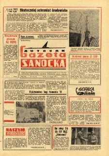 Gazeta Sanocka "Autosan", 1981, nr 20