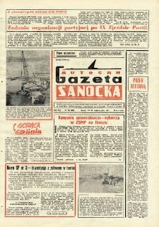 Gazeta Sanocka "Autosan", 1981, nr 28