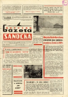 Gazeta Sanocka "Autosan", 1984, nr 6