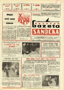 Gazeta Sanocka "Autosan", 1986, nr 18