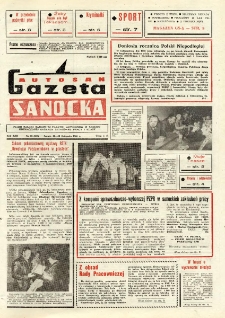 Gazeta Sanocka "Autosan", 1986, nr 33