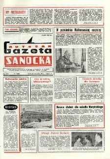 Gazeta Sanocka "Autosan", 1987, nr 9
