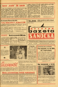 Gazeta Sanocka "Autosan", 1980, nr 35