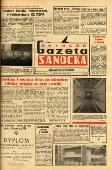 Gazeta Sanocka "Autosan", 1975, nr 15