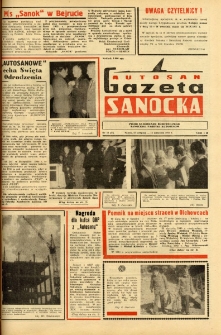 Gazeta Sanocka "Autosan", 1975, nr 16