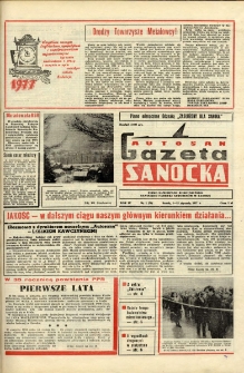 Gazeta Sanocka "Autosan", 1977, nr 1