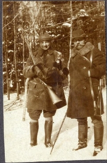 37. Polowanie w Załużu, 28 i 29 I 1919. E. Skowroński, leśniczy Solon