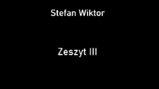 Zeszyt III