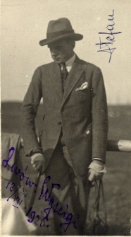 163. Wyścigi. Lw&oacute;w, 18 VII 1926 [Na zdjęciu: Stefan Wiktor]