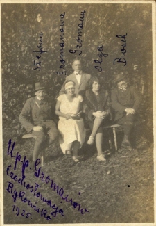 171. U p.p. Groman&oacute;w [Grohmann&oacute;w]. Rykowisko. Czechosłowacja, 1925