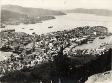 80. Wycieczka do Kopenhagi, Bergen, Edynburga. Bergen. Lipiec 1937