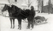 154. Kazio Mańkowski. Zarszyn, zimia 1941/1942