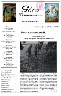 G&oacute;ra Przemienienia, 2005, nr 4