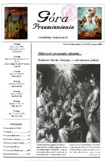 G&oacute;ra Przemienienia, 2005, nr 20