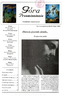 G&oacute;ra Przemienienia, 2005, nr 30