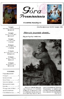 G&oacute;ra Przemienienia, 2005, nr 32