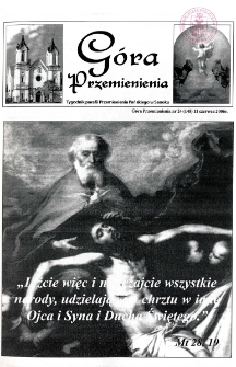 G&oacute;ra Przemienienia, 2006, nr 24