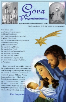 G&oacute;ra Przemienienia, 2007, nr 52-53