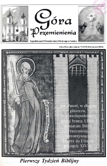 G&oacute;ra Przemienienia, 2009, nr 17