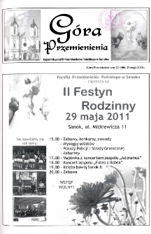 G&oacute;ra Przemienienia, 2011, nr 22