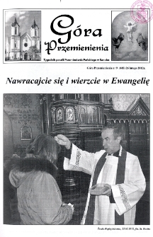 G&oacute;ra Przemienienia, 2012, nr 9