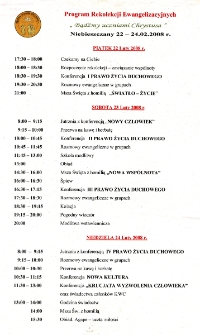 Bądźmy uczniami Chrystusa : program rekolekcji ewangelizacyjnych
