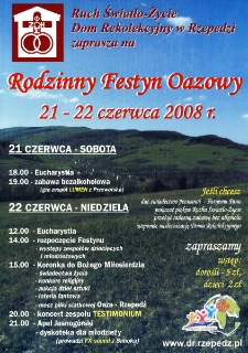 Rodzinny Festyn Oazowy