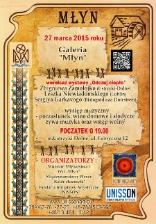 [Odczuj ciepło : wernisaż wystawy Zbigniewa Zamołojko, Leszka Niewiadomskiego oraz Sergiya Garkavogo]
