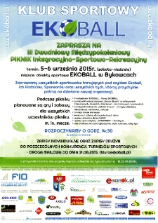 III Dwudniowy Międzypokoleniowy Piknik Integracyjno-Sportowo-Rekreacyjny