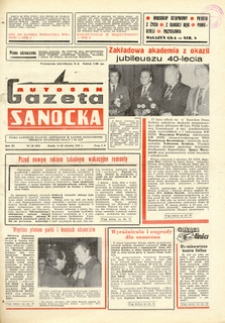 Gazeta Sanocka "Autosan", 1984, nr 22