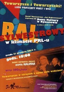 Bal Sylwestrowy w klimacie PRL-u