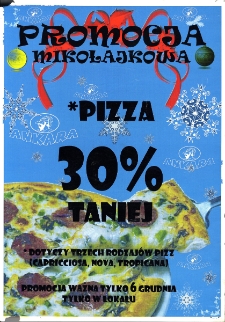 [Promocja Mikołajkowa w Pizzerni "Ankara"]
