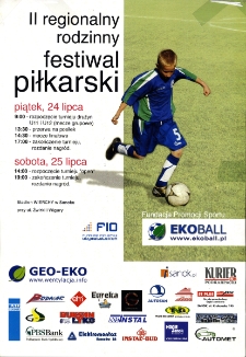 II regionalny rodzinny festiwal piłkarski