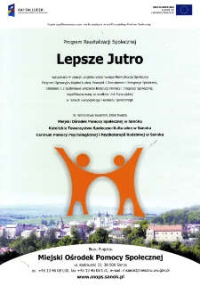 Program Rewitalizacji Społecznej "Lepsze Jutro"